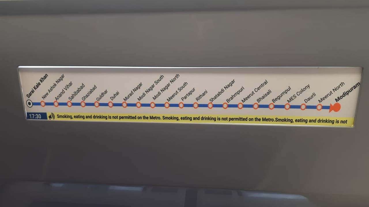 RRTS trains will travel at a speed three times that of a metro