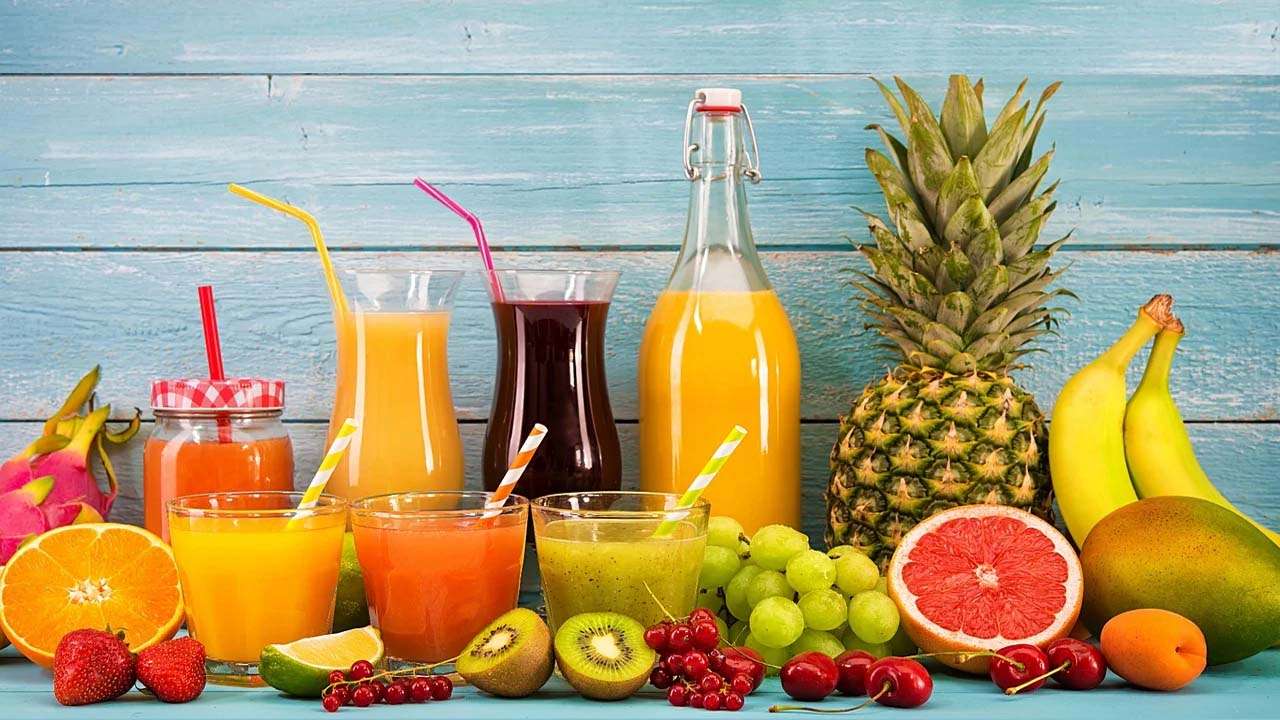 Fresh fruit juice gives instant body energy