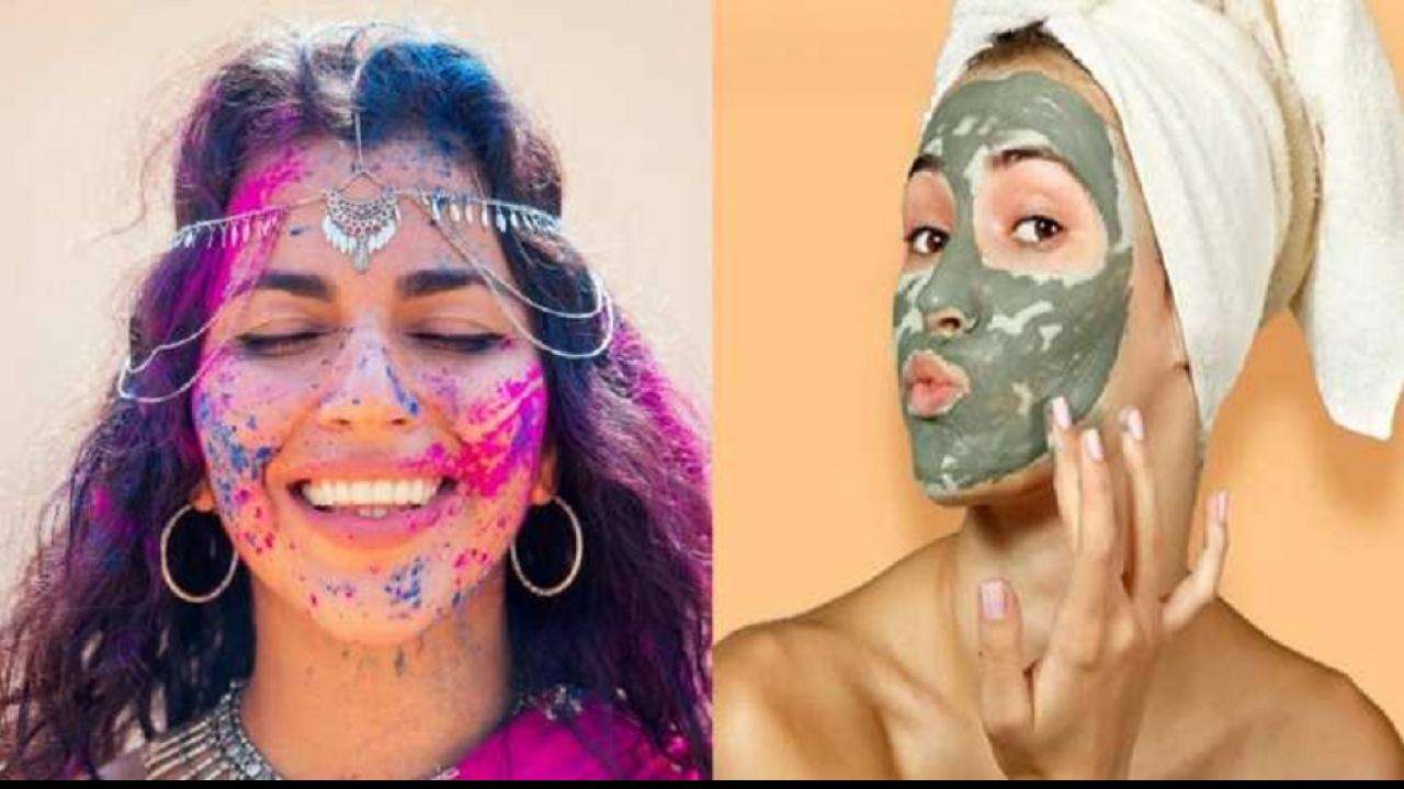 Holi 2022 Protect your skin from harmful chemicalbased colours, here