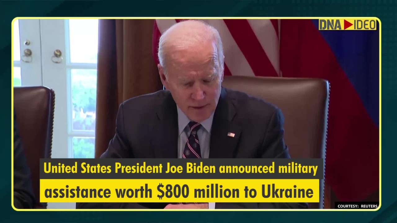 Ukraine-Russia War: Biden announces $800 million in military aid for ...