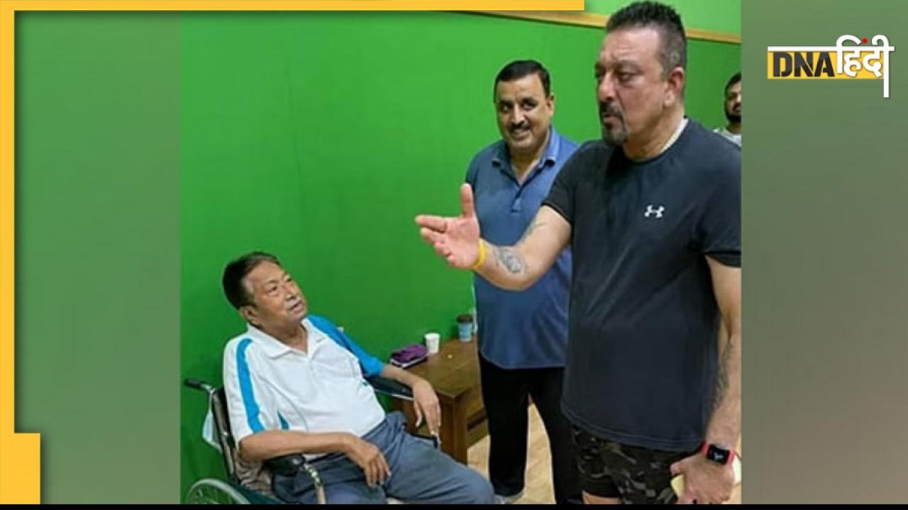 पाकिस्तान के पूर्व राष्ट्रपति परवेज मुशर्रफ से मिले संजय दत्त, वायरल हुई तस्वीर