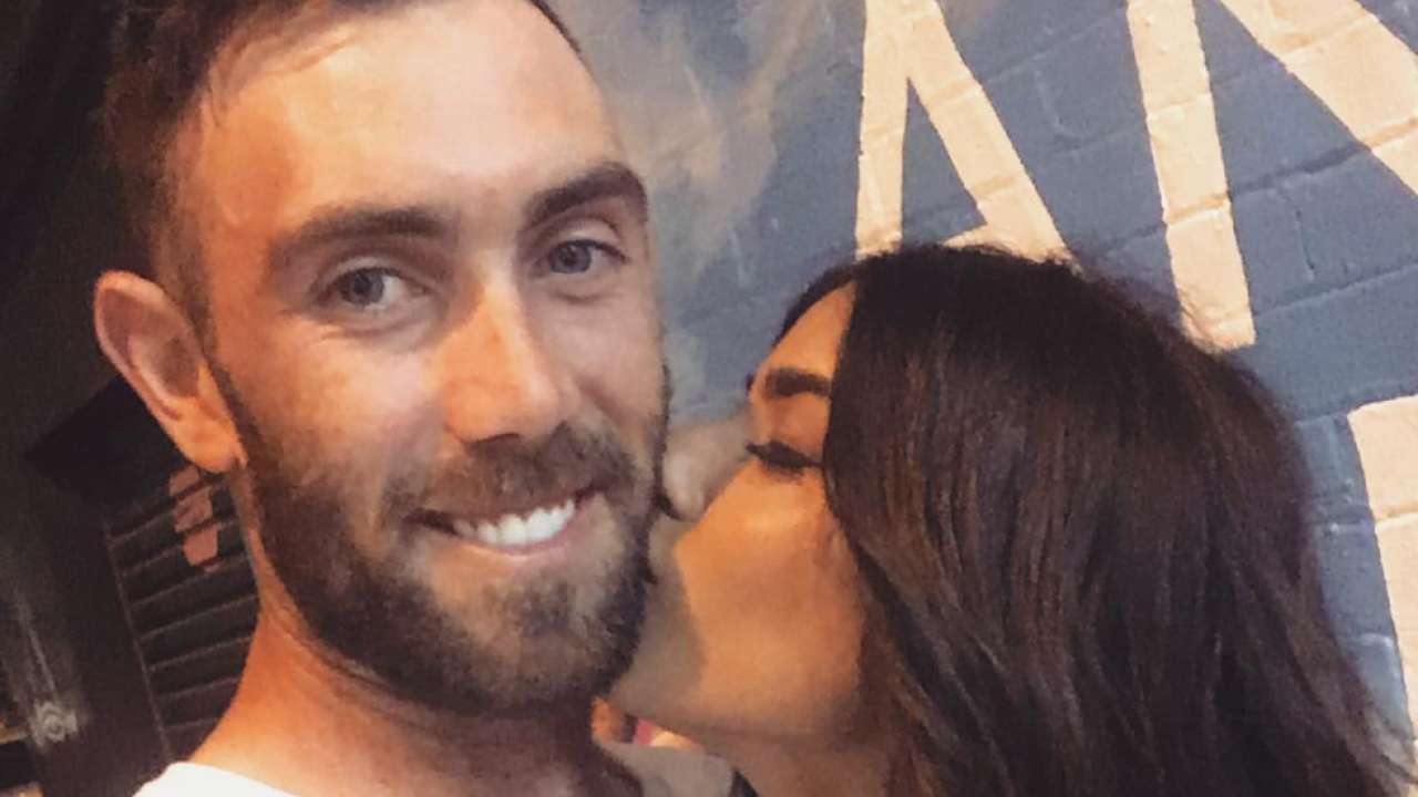 When did Glenn Maxwell and Vini Raman start dating?