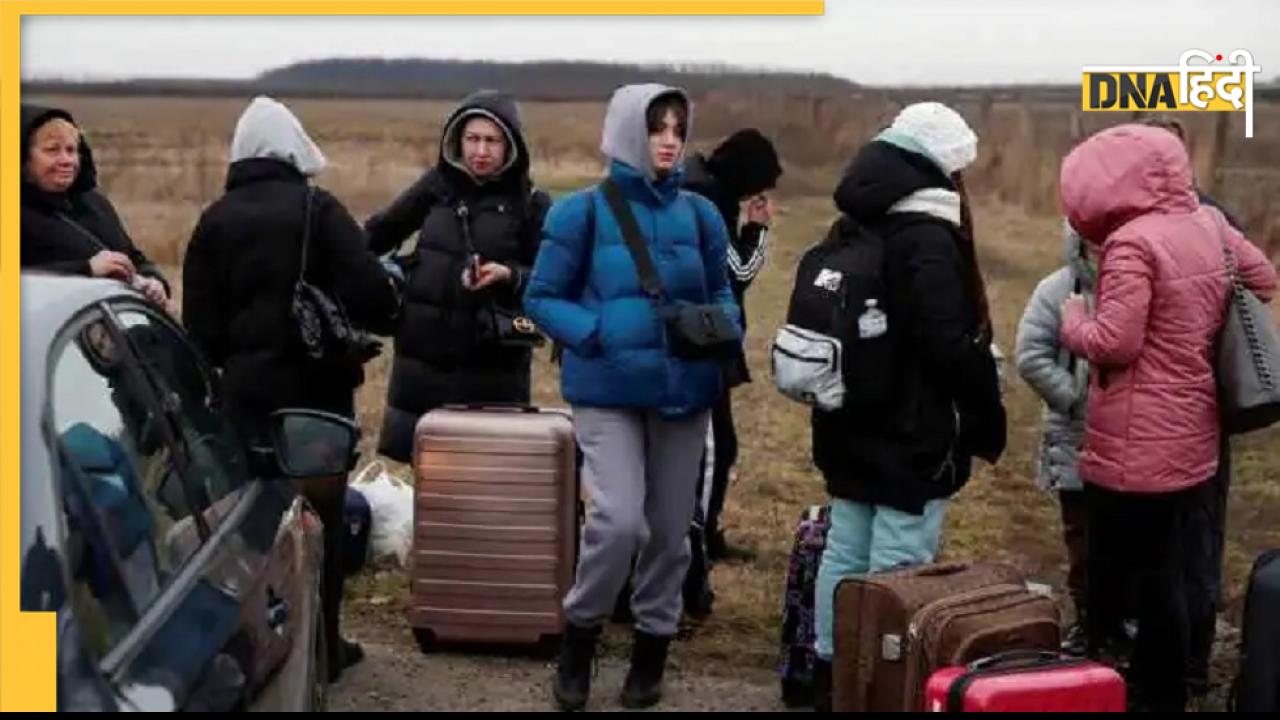 Ukraine: रिफ्यूजी कैंप में जंग के बीच जिंदगी की लौ, तस्वीरें देख नम हो जाएंगी आंखें