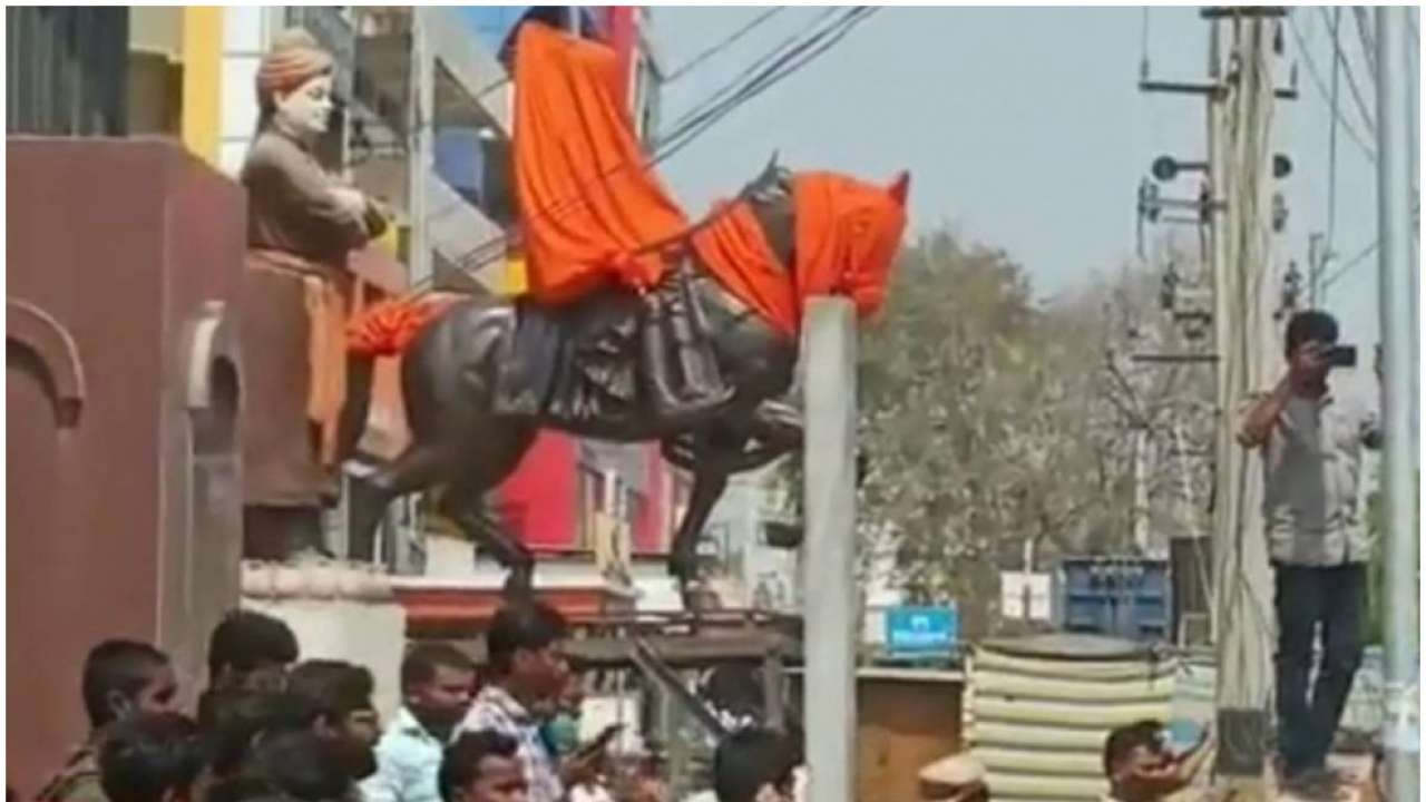 Clash over Shivaji statue: Situation peaceful in Telangana's Bodhan ...