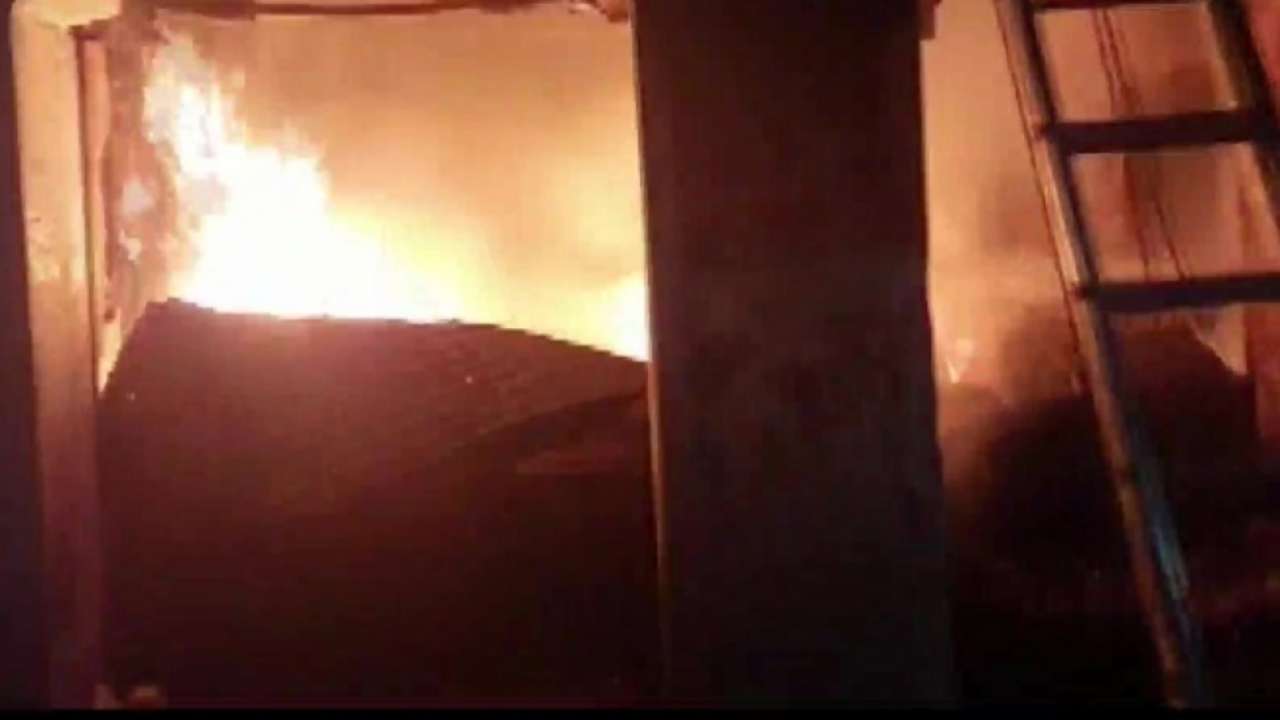 11 die in massive fire at scrap godown in hyderabad