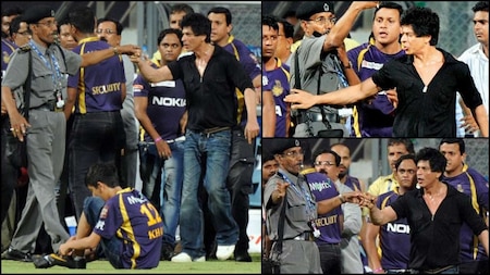 Shah Rukh Khan's ruckus at Wankhede Stadium