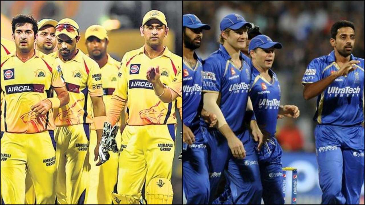 CSK and Rajasthan Royals banned for two years