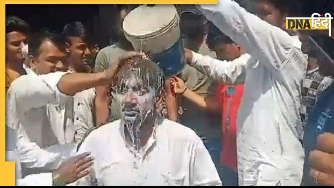 MCD Election: 'नायक' के अनिल कपूर की तर्ज पर नाले में कूदे AAP के पार्षद, आगे हुआ क्या देखें Video