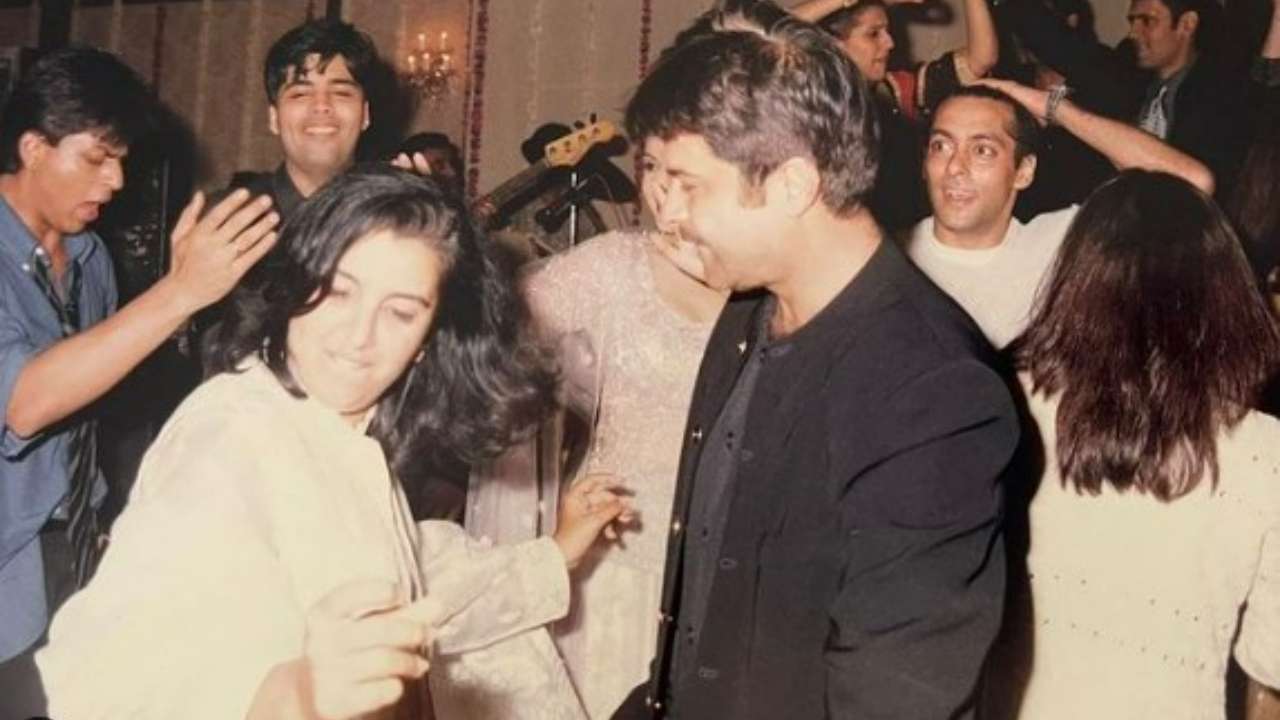 Farah Khan's throwback pic features 'background dancers' Shah Rukh Khan,  Salman Khan, Karan Johar - See