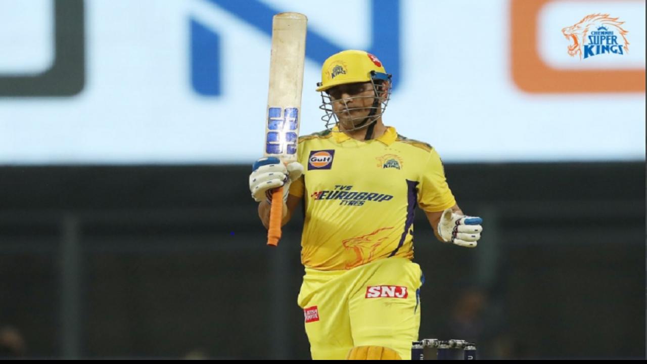 धोनी के दम पर CSK ने पार किया 100 से पार का आंकड़ा