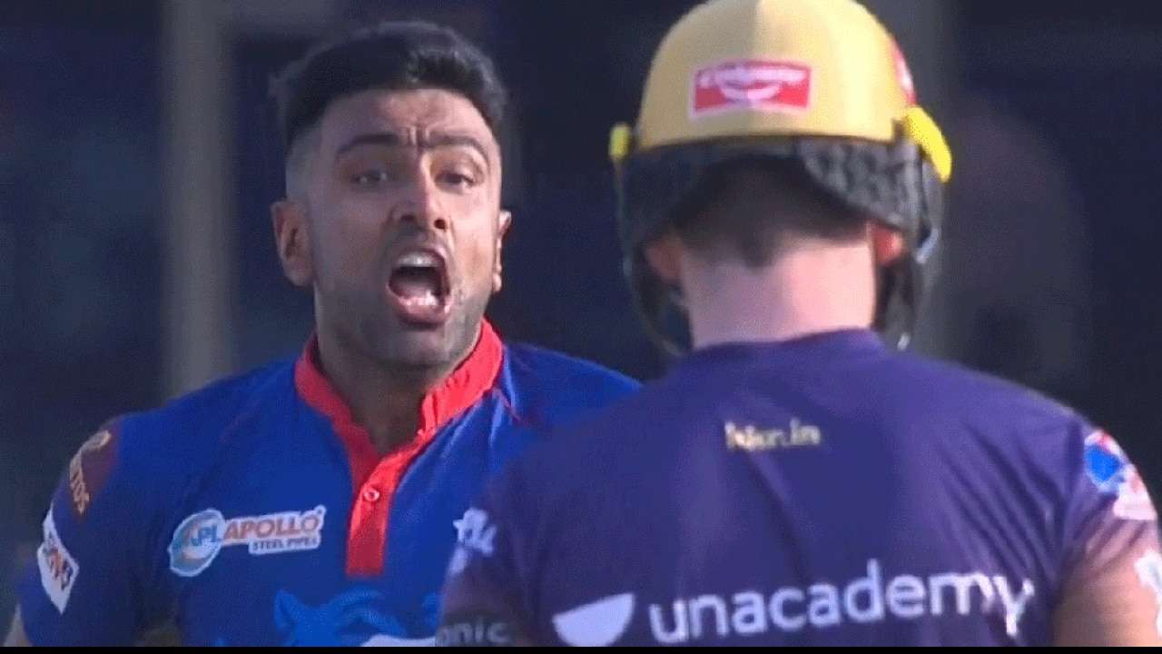 Eoin Morgan vs Ravi Ashwin verbal fight during DC and KKR