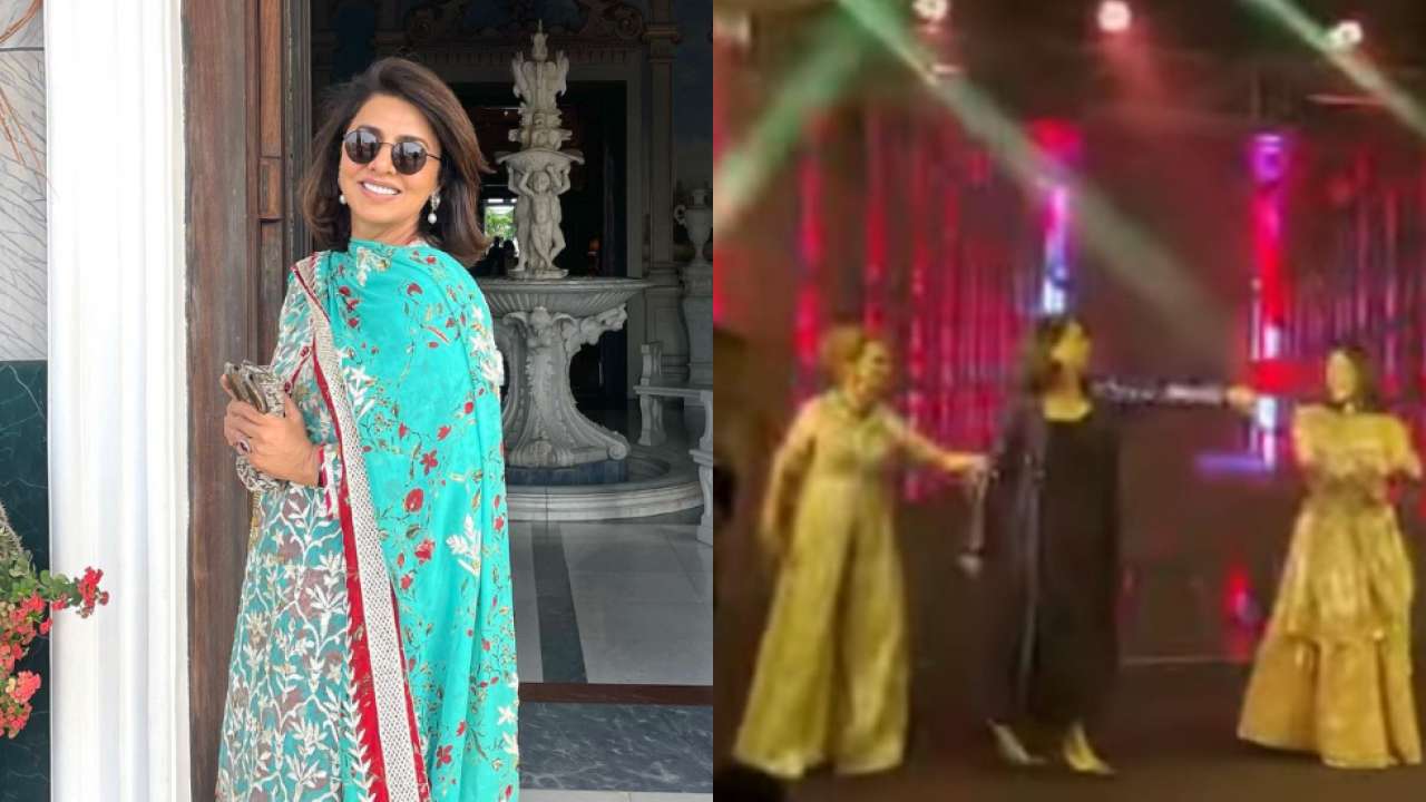 Neetu Kapoor elegantly grooves to Mika Singh’s Sawan Mai Lag Gayi Aag, video goes VIRAL
