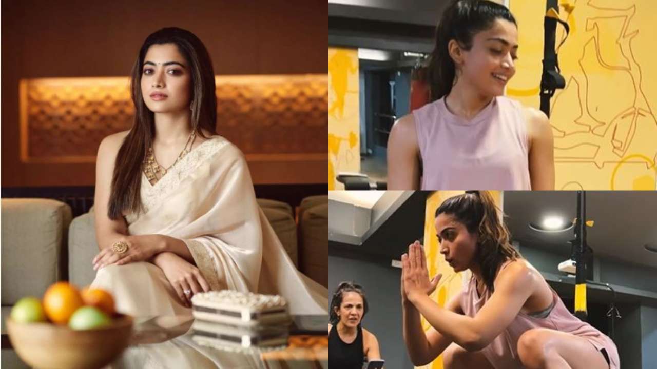 1280px x 720px - Rashmika Mandanna shares glimpse of her intense workout, video goes VIRAL