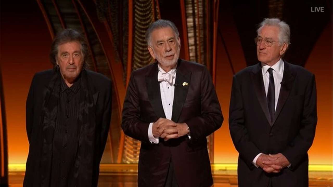 Oscars 2022 Al Pacino, Robert De Niro, Francis Ford Coppola reunite to