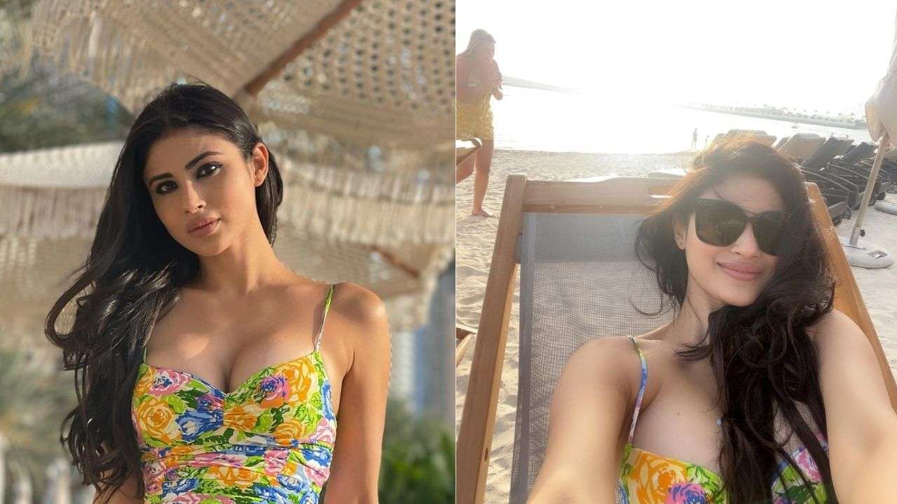 Mouni Roy looks sensuous in floral dress, photos from Dubai vacay ...