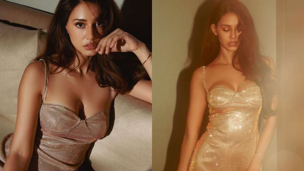 Disha Patani sets internet on fire as she drops breathtaking photos in  shimmery dress