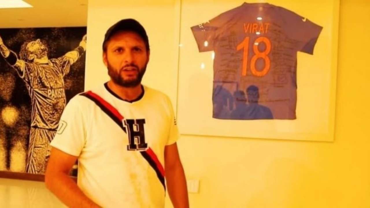 Shahid Afridi also has Virat Kohli's jersey