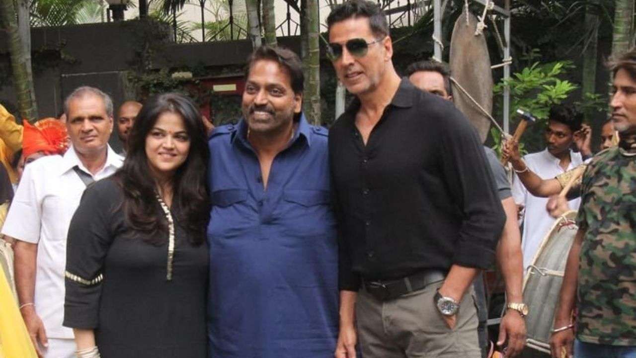 Akshay Kumar with Ganesh Acharya