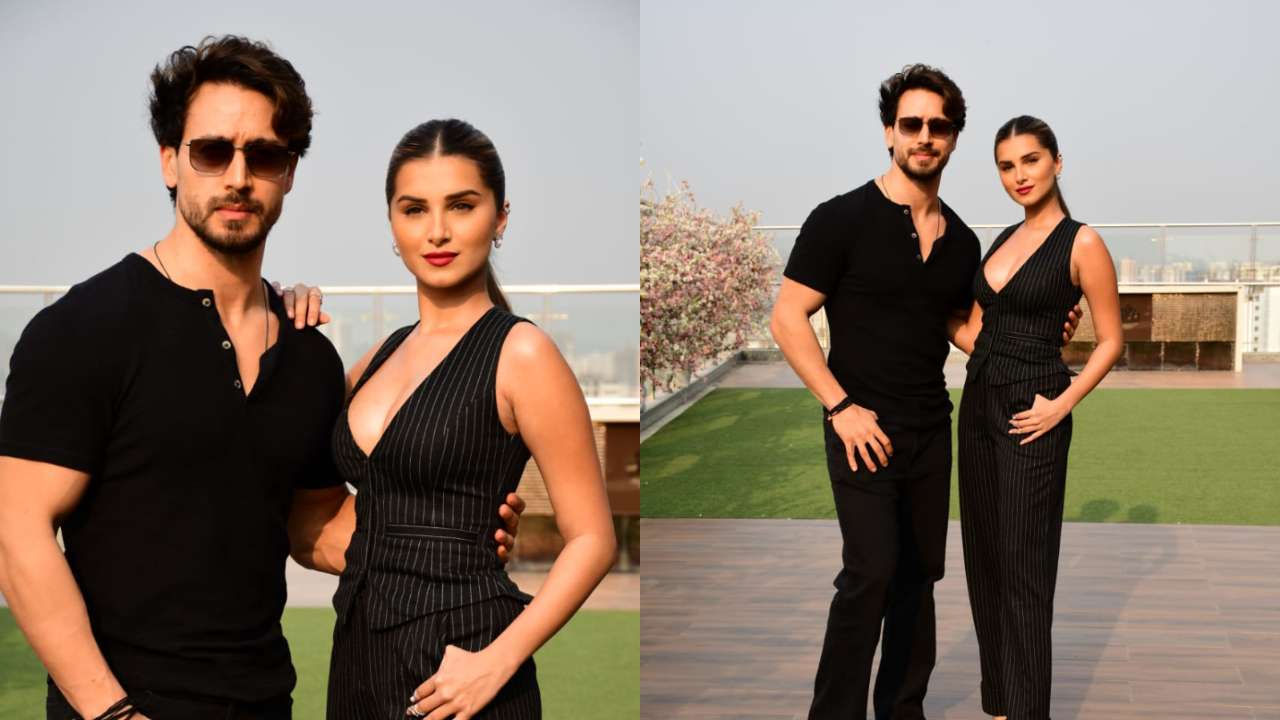 Tiger Shroff-Tara Sutaria promote Heropanti 2