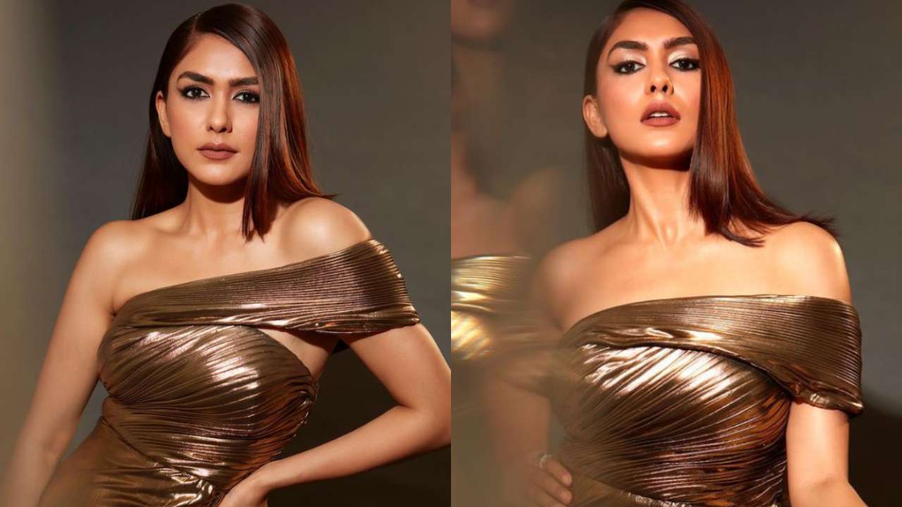 The Golden Girl Mrunal Thakur