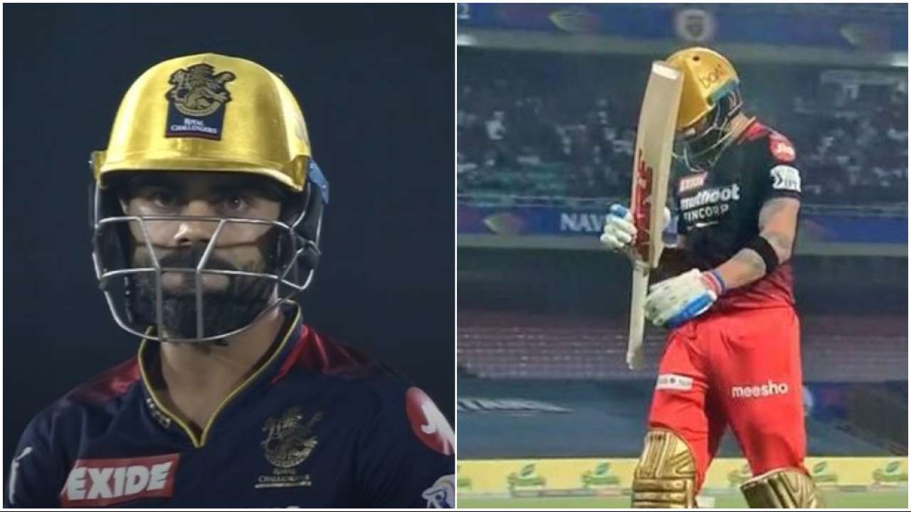 IPL 2022: Virat Kohli dismissed on golden duck for 2nd consecutive match, fans in disbelief