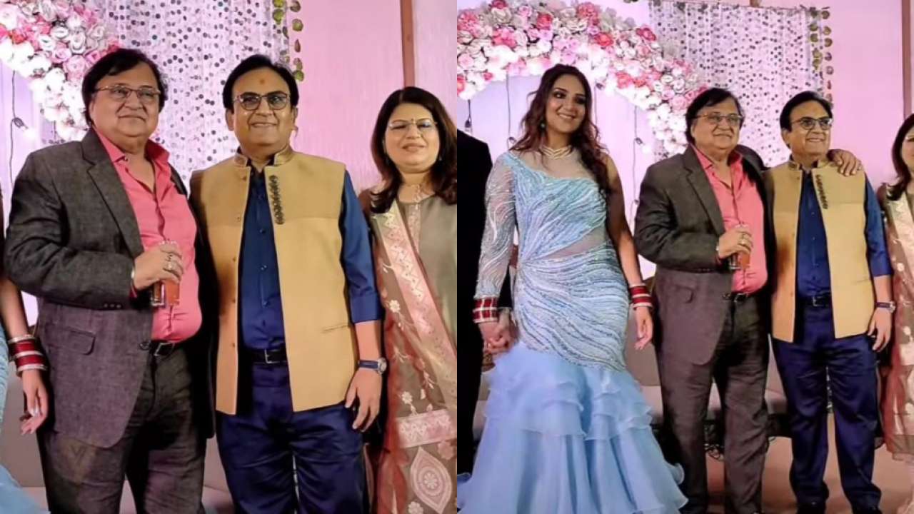 tmkoc-star-dilip-joshi-aka-jethalal-attends-rakesh-bedi-s-daughter-s
