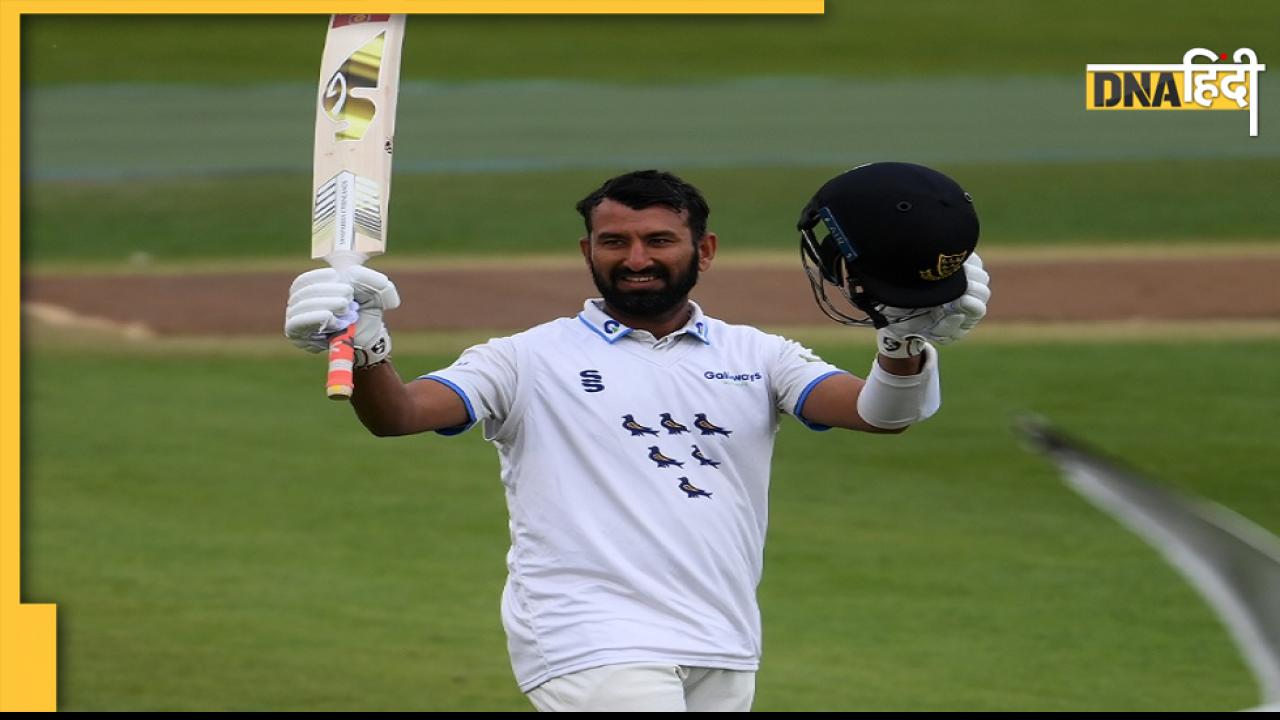इंग्लैंड में Cheteshwar Pujara का तूफान, तीसरे मैच में ठोकी तीसरी सेंचुरी, देखें वीडियो 