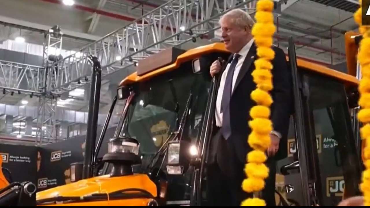 UK Opposition criticises PM Boris Johnson's visit to Gujarat JCB factory