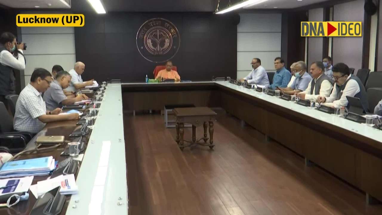 UP CM Yogi holds meeting on COVID situation in Lucknow
