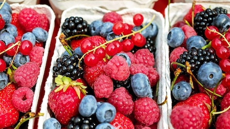 Berries are filled with flavonoids