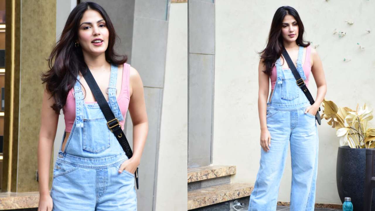 Sanya Malhotras Dungarees Crop Top And Hat Sum Up Summer Holiday Style To  The Hilt