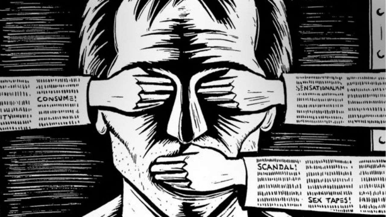 silence on freedom of the press