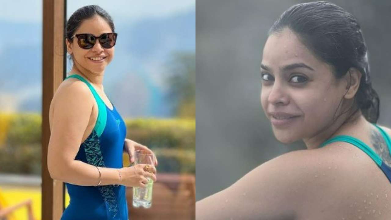 Sumona Chakraborty Xxxx Com - The Kapil Sharma Show fame Sumona Chakravarti sets temperature soaring in  monokini, photos go viral