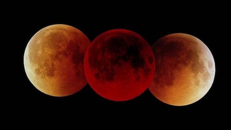 Two lunar eclipses in 2022