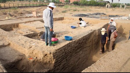 History of excavation in Rakhigarhi