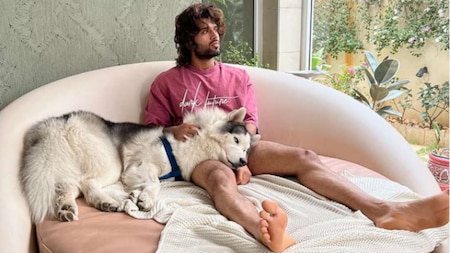 Vijay Deverakonda loves his pets