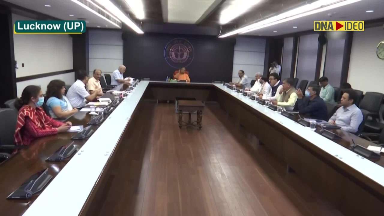UP CM Yogi Adityanath holds COVID-19 review meeting in Lucknow