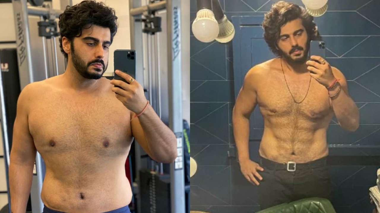 Arjun Kapoor Xxx Video - Arjun Kapoor's body transformation pics set internet on fire, check out  Ranveer Singh's hilarious reaction