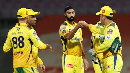 Chennai Super Kings - 3 wins and help from other teams