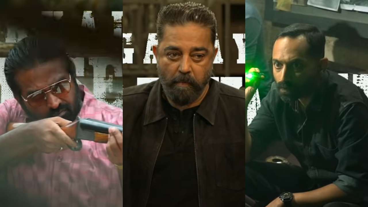 Kamal Haasan-Fahadh Faasil-Vijay Sethupathi's Vikram