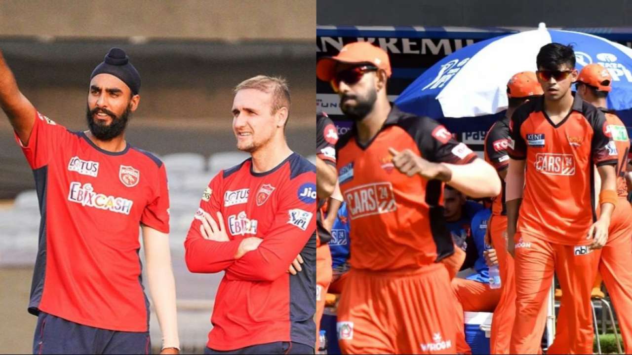 Punjab Kings and Sunrisers Hyderabad