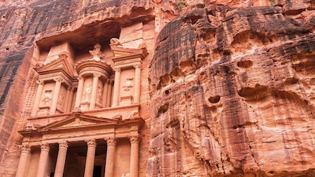 Petra in Jordan has more than 5 lakh search