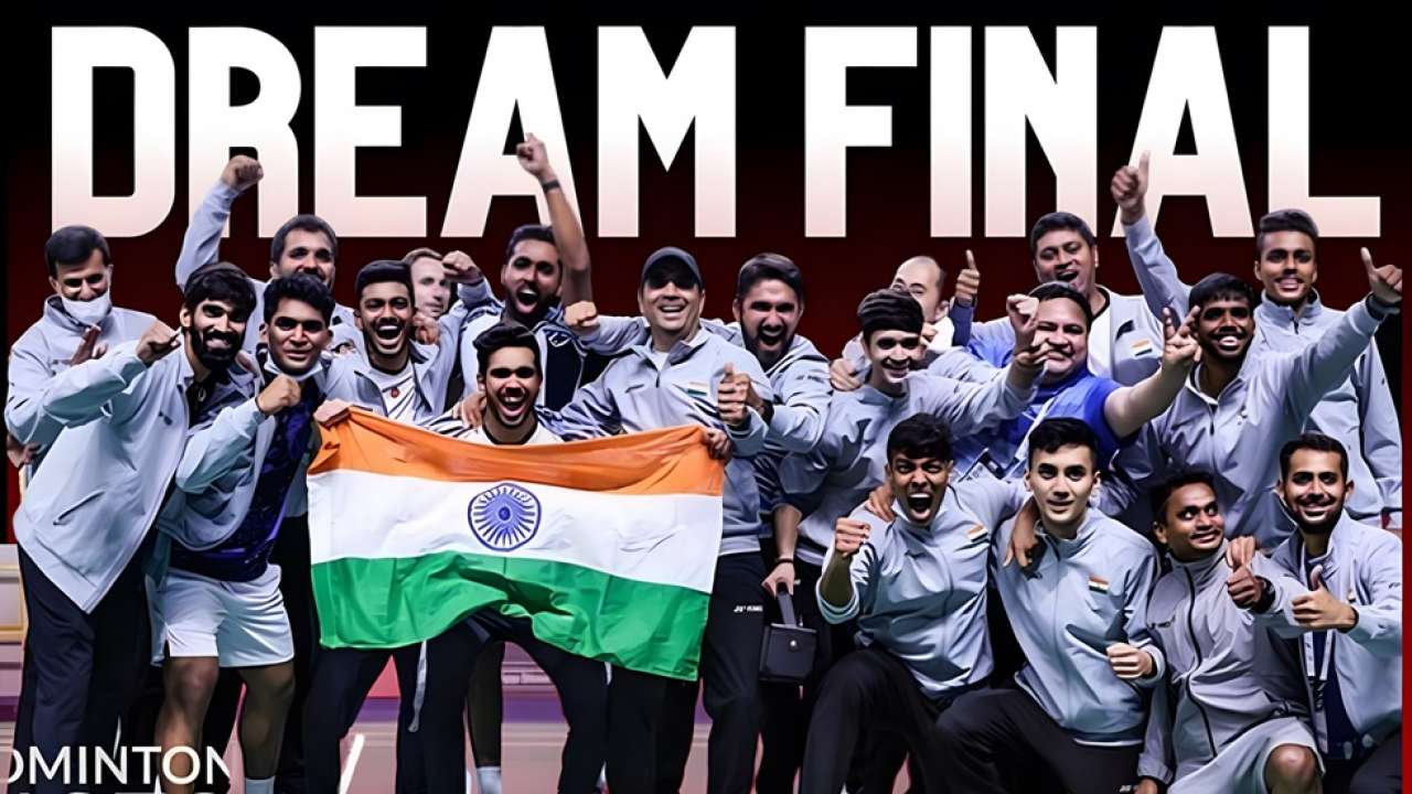Historic! India defeat Denmark 3-2 to reach Thomas Cup 2022 final for the first time