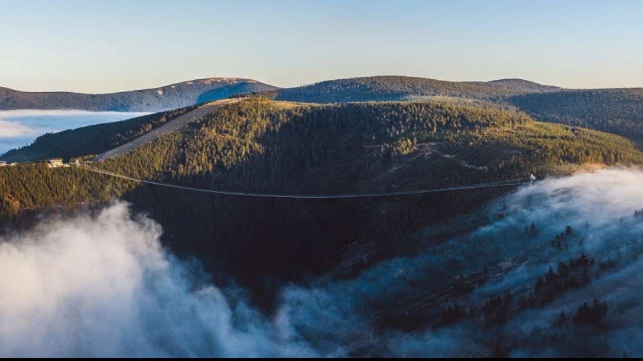 World’s longest suspension bridge opens in Czech Republic