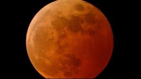 Where can the ‘Lunar Eclipse’ be seen?