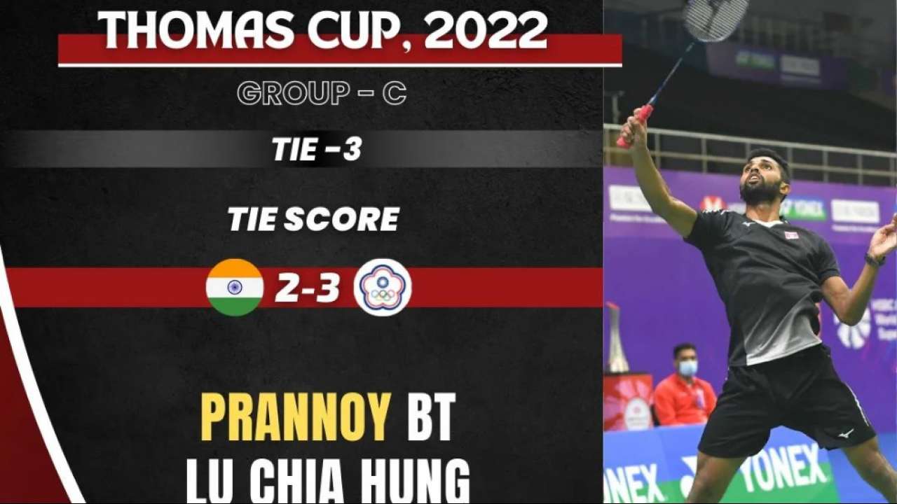 India vs Chinese Taipei - Game 3