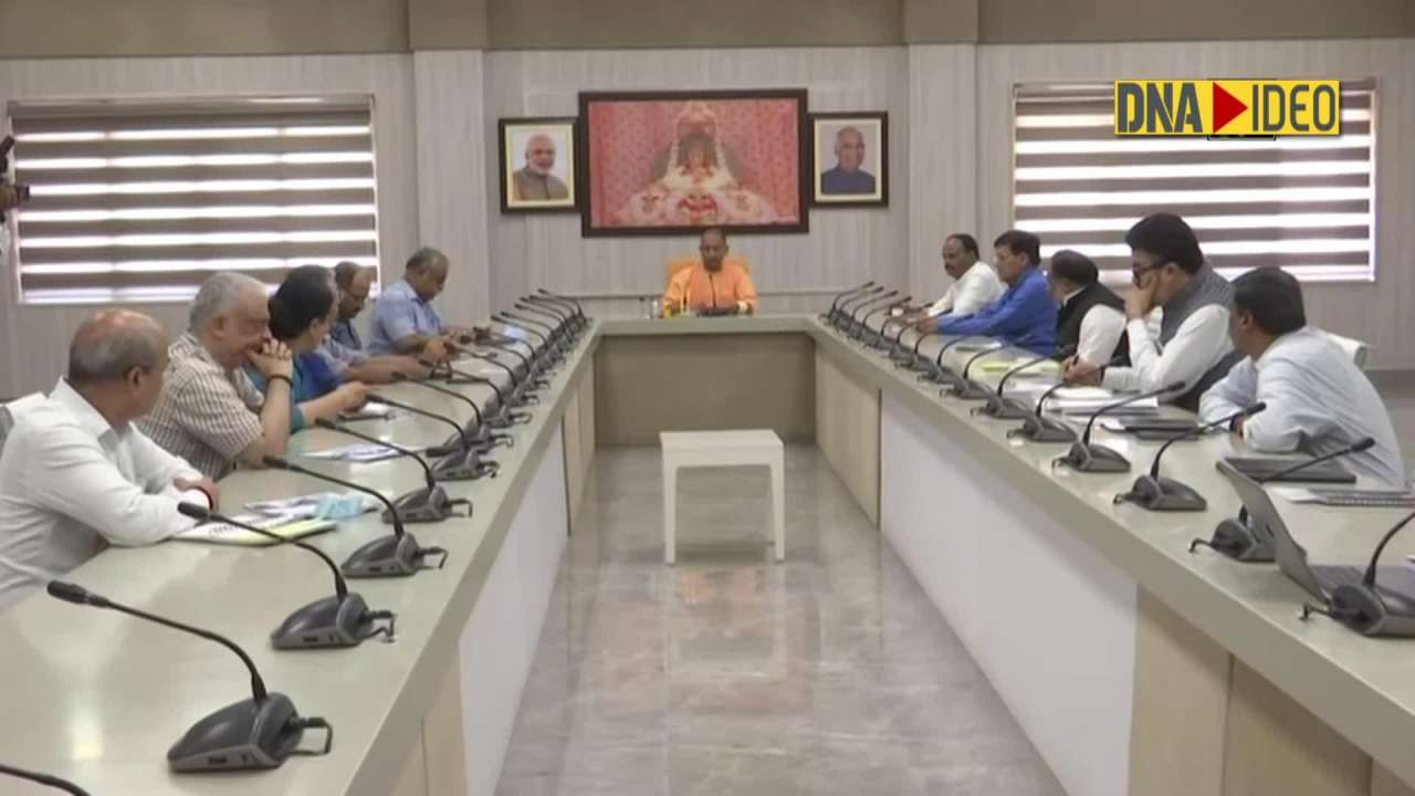 UP: CM Yogi holds COVID-19 review meeting with Team-9 officials in Lucknow