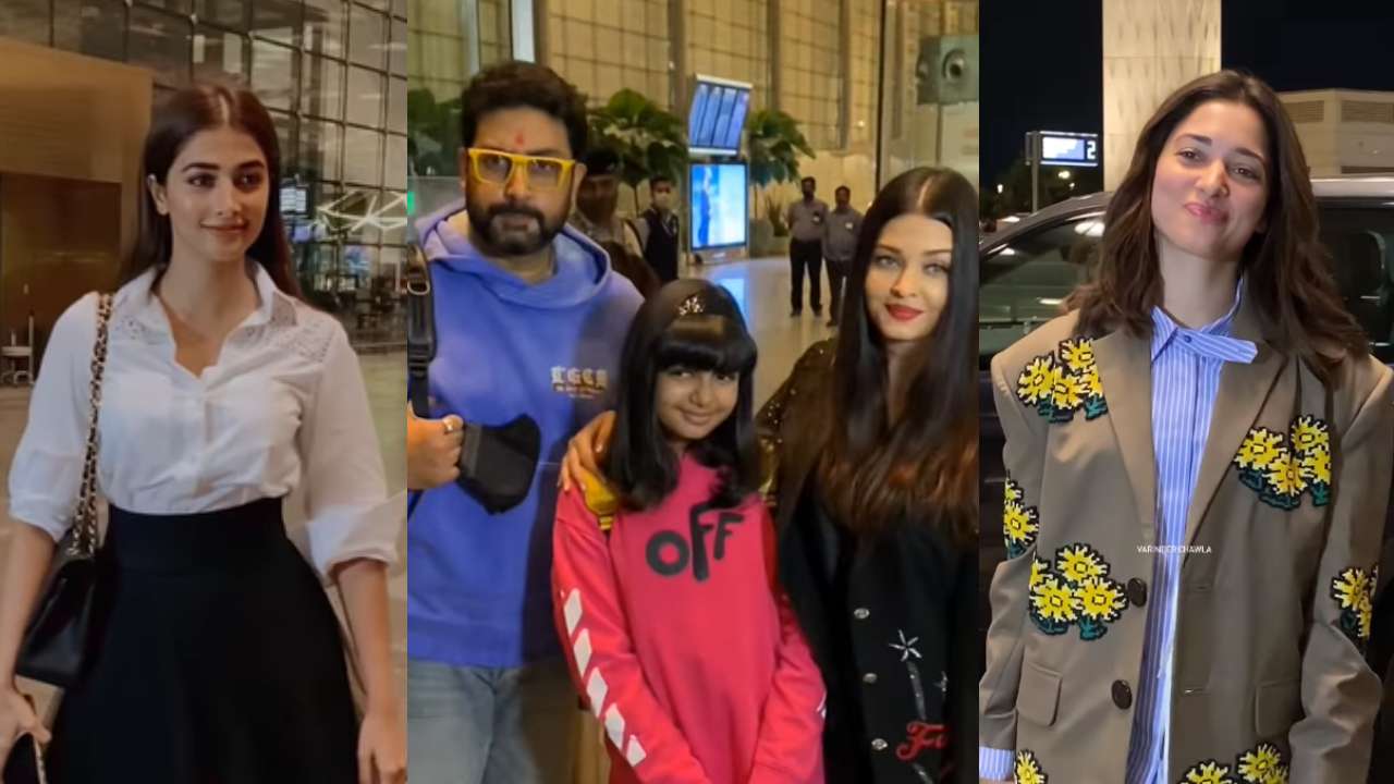 Cannes 2022: Aishwarya Rai Bachchan, Pooja Hegde, Tamannaah Bhatia spotted  at airport leaving for film festival