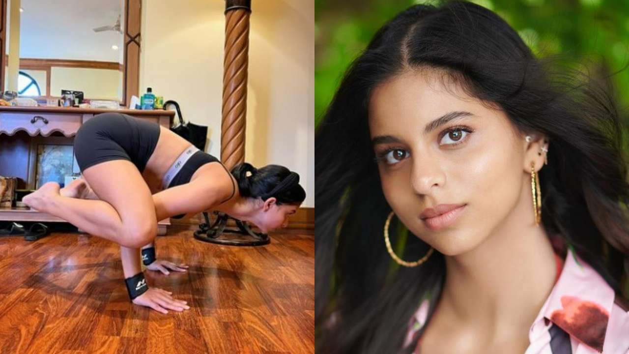 Ayesha Khan Xxx Sexy - The Archies star Suhana Khan performs yoga asana to perfection, photo goes  viral