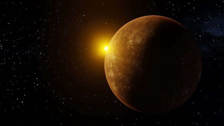 Mercury, the closest planet to Sun